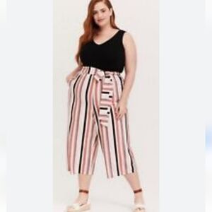 NEW TORRID STRIPE JUMPSUIT ..SIZE:00